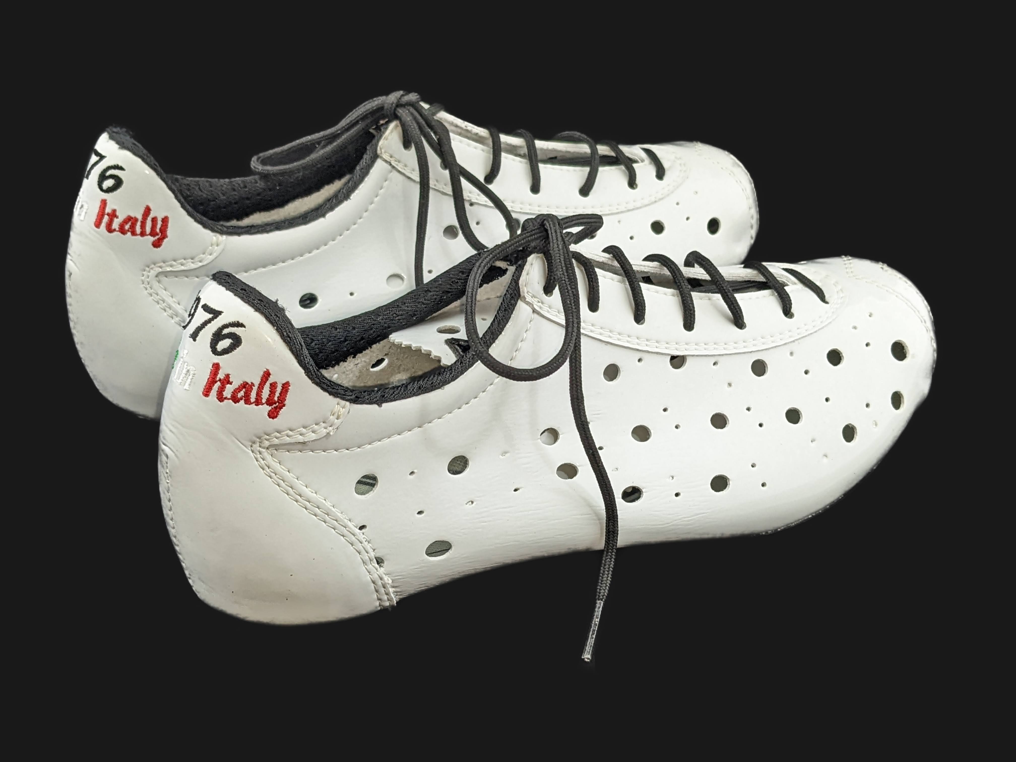 Vittoria Cycling Shoes - 1976 Classic Series White
